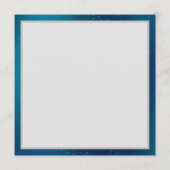 Goldene Schmetterlinge auf blauem Hintergrund Programm (Rückseite)