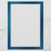 Goldene Schmetterlinge auf blauem Hintergrund Programm (Rückseite)