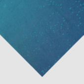 Goldene Schmetterlinge auf blauem Hintergrund Seidenpapier (Ausschnitt)