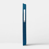 Goldene Schmetterlinge auf einem blauen Hintergrun Case-Mate iPhone Hülle (Rückseite / Links)