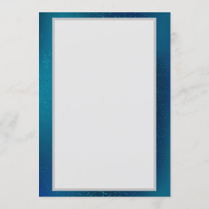 Goldene Schmetterlinge auf einem blauen Hintergrun Einladung