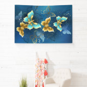 Goldene Schmetterlinge Banner (InSitu)
