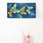 Goldene Schmetterlinge Banner (InSitu)