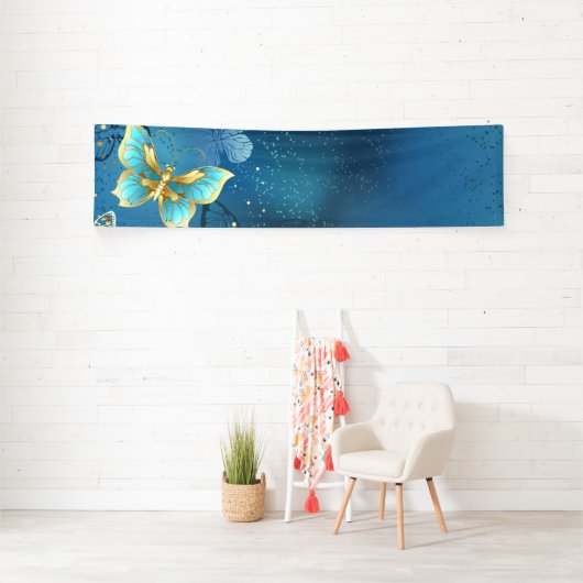 Goldene Schmetterlinge Banner (InSitu)