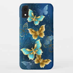 Goldene Schmetterlinge Case-Mate iPhone Hülle