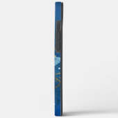 Goldene Schmetterlinge Case-Mate iPhone Hülle (Rückseite / Links)