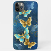 Goldene Schmetterlinge Case-Mate iPhone Hülle (Rückseite)