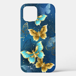Goldene Schmetterlinge Case-Mate iPhone Hülle