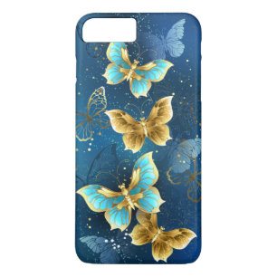 Goldene Schmetterlinge Case-Mate iPhone Hülle