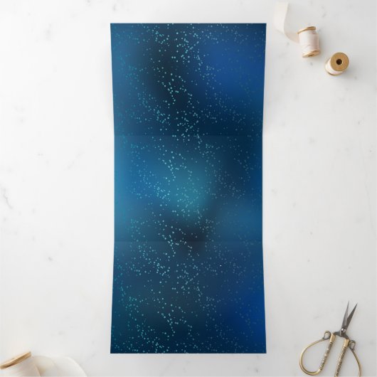 Goldene Schmetterlinge Dreifach-gefaltete Programmkarte (Innenseite)