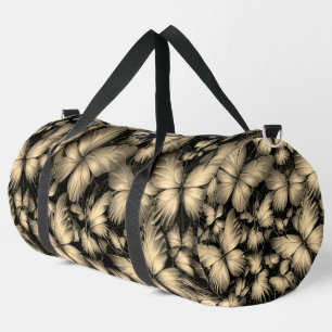 Goldene Schmetterlinge Druck Duffle Bag