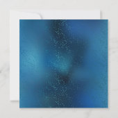 Goldene Schmetterlinge Einladung (Rückseite)