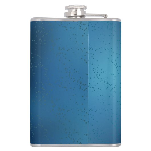 Goldene Schmetterlinge Flachmann (Rückseite)