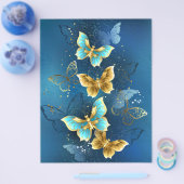 Goldene Schmetterlinge Flyer (Einzeln)