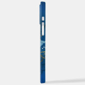 Goldene Schmetterlinge iPhone Hülle (Linke Seite)