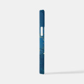 Goldene Schmetterlinge iPhone Hülle (Rechte Seite)