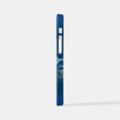 Goldene Schmetterlinge iPhone Hülle (Linke Seite)