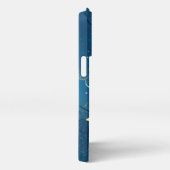 Goldene Schmetterlinge iPhone Hülle (Rechte Seite)