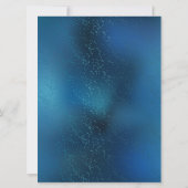 Goldene Schmetterlinge Karte (Rückseite)