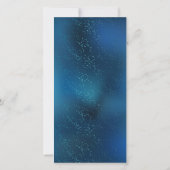 Goldene Schmetterlinge Karte (Rückseite)