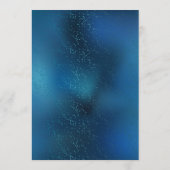 Goldene Schmetterlinge Menükarte (Rückseite)