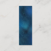 Goldene Schmetterlinge Mini Visitenkarte (Rückseite)