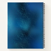 Goldene Schmetterlinge Notizblock (Rückseite)