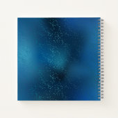 Goldene Schmetterlinge Notizblock (Rückseite)