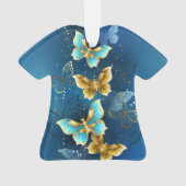 Goldene Schmetterlinge Ornament (Rückseite)