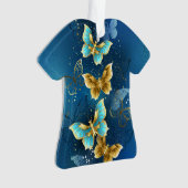 Goldene Schmetterlinge Ornament (Vorderseite)