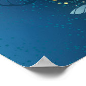 Goldene Schmetterlinge Poster (Ecke)