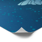 Goldene Schmetterlinge Poster (Ecke)