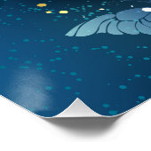 Goldene Schmetterlinge Poster (Ecke)