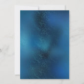 Goldene Schmetterlinge Save The Date (Rückseite)