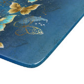 Goldene Schmetterlinge Schneidebrett (Ecke)