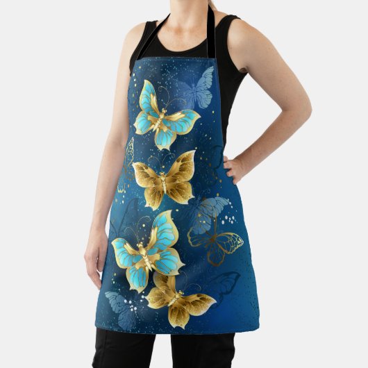 Goldene Schmetterlinge Schürze (InSitu)