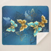 Goldene Schmetterlinge Sherpadecke (Vorderseite (Horizontal))