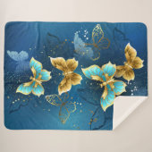 Goldene Schmetterlinge Sherpadecke (Vorderseite (Horizontal))