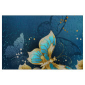 Goldene Schmetterlinge Stoff (Fat Quarter (45,7 x 55,9 cm))