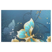 Goldene Schmetterlinge Stoff (Fat Quarter (45,7 x 55,9 cm))