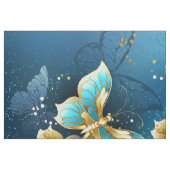 Goldene Schmetterlinge Stoff (Fat Quarter (45,7 x 55,9 cm))