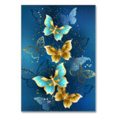 Goldene Schmetterlinge Tischnummer (Vorderseite)