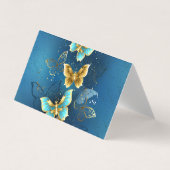 Goldene Schmetterlinge Visitenkarten (Vorderseite)