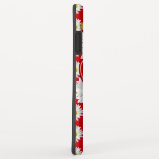 Goldene Schmetterlings-Gänseblümchen-Garten-Liebe Case-Mate iPhone Hülle (Hinten/Rechts)