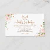 Goldene Schmetterlingsbücher für Kleinkinder-Ticke Begleitkarte (Vorderseite)