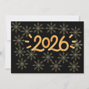 Goldene Schneeflocke 2026 Firmen- und Abschlussfei Einladung