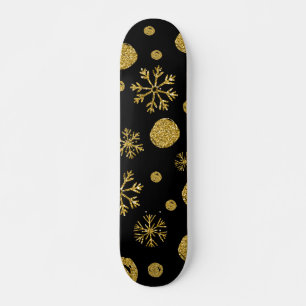 Goldene Schneeflocken 2 Skateboard