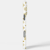 Goldene Schneeflocken Case-Mate iPhone Hülle (Rückseite / Rechts)
