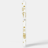 Goldene Schneeflocken Case-Mate iPhone Hülle (Rückseite / Links)