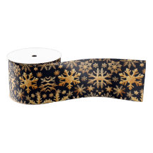 Goldene Schneeflocken